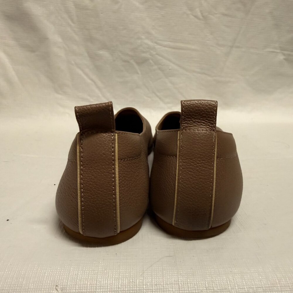 Everlane Brown Leather Slip-On Flats - Picture 6 of 8